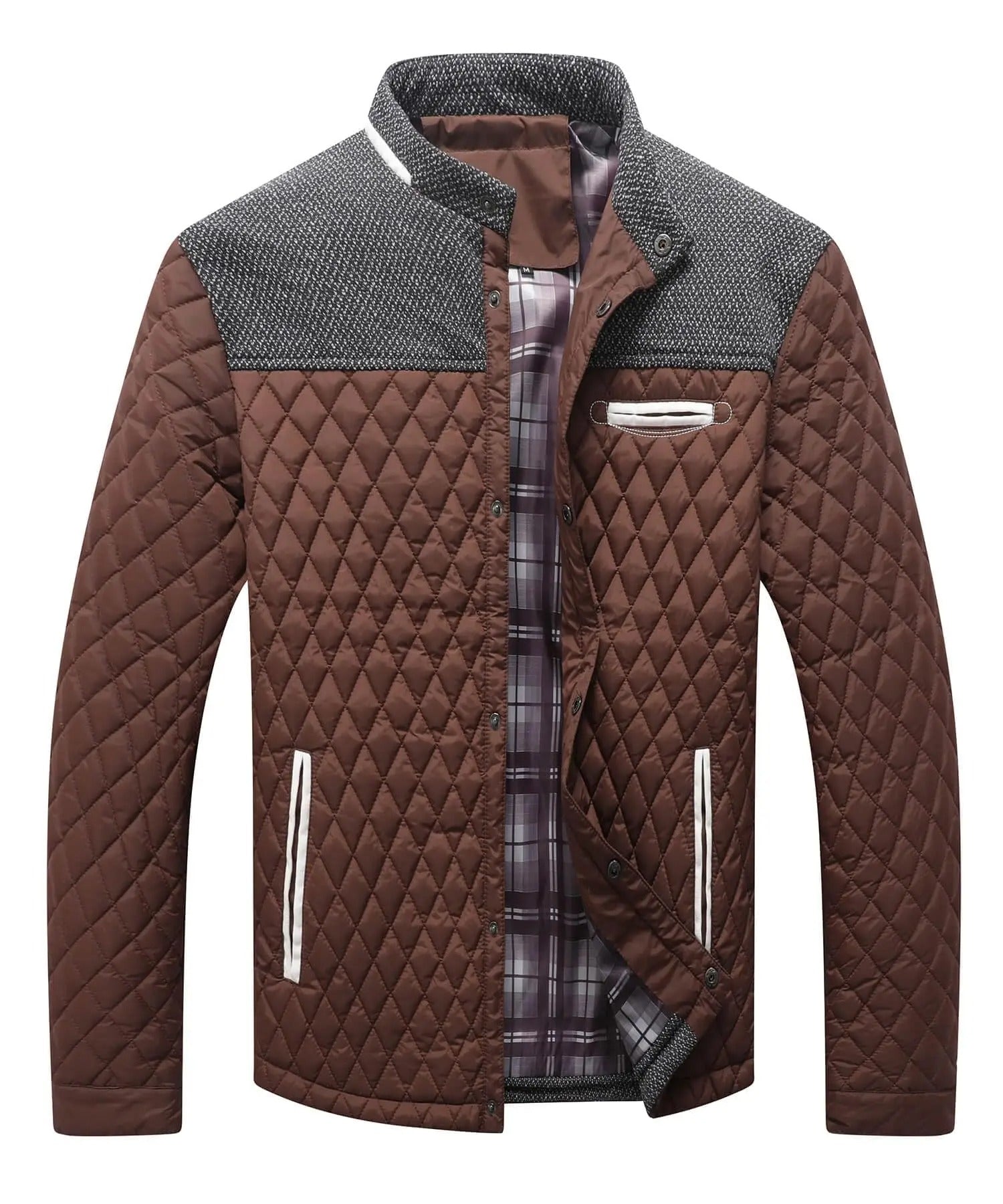 CONOR™™ | Men's Diamond Quilted Padded Jacket
