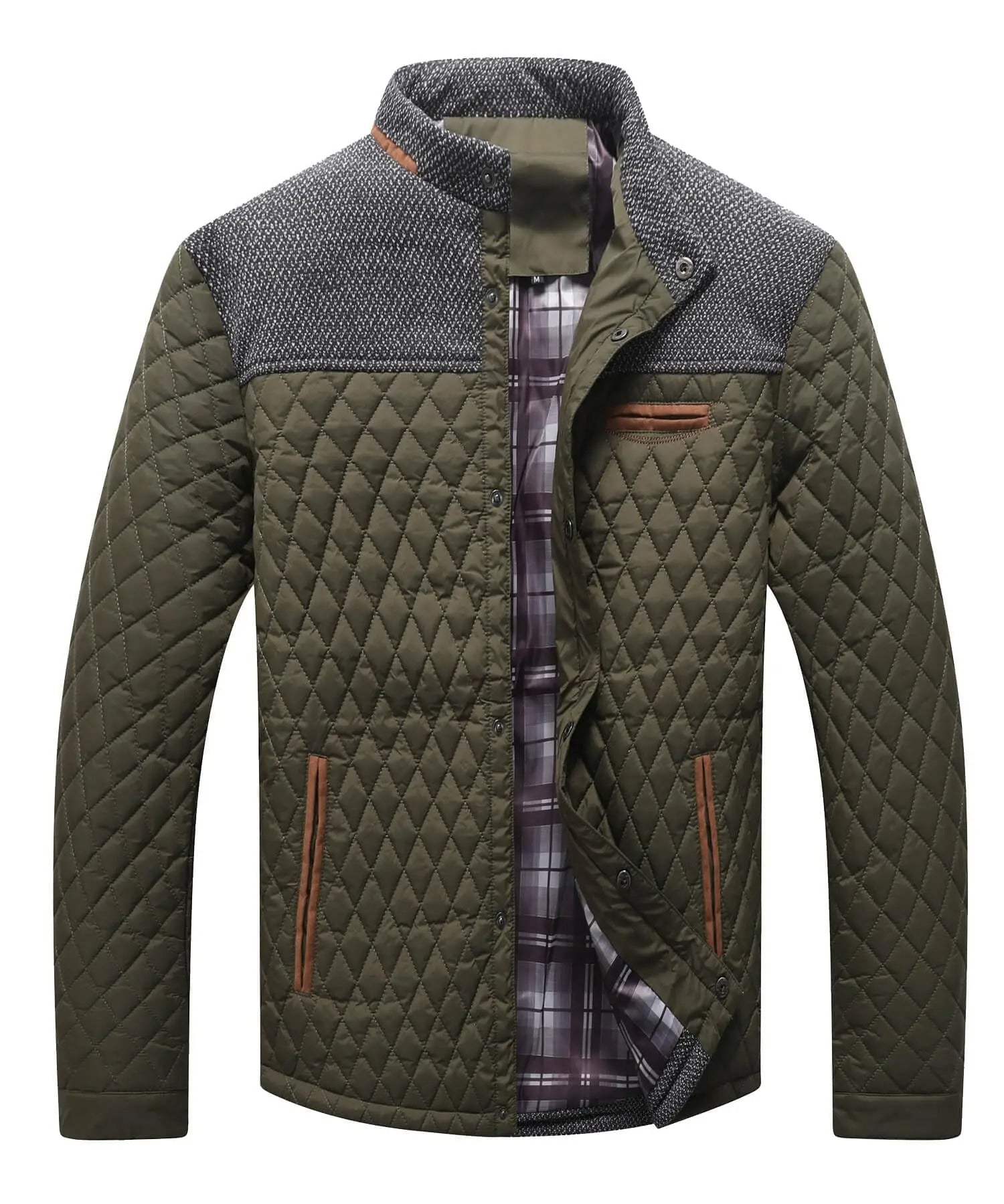 CONOR™™ | Men's Diamond Quilted Padded Jacket