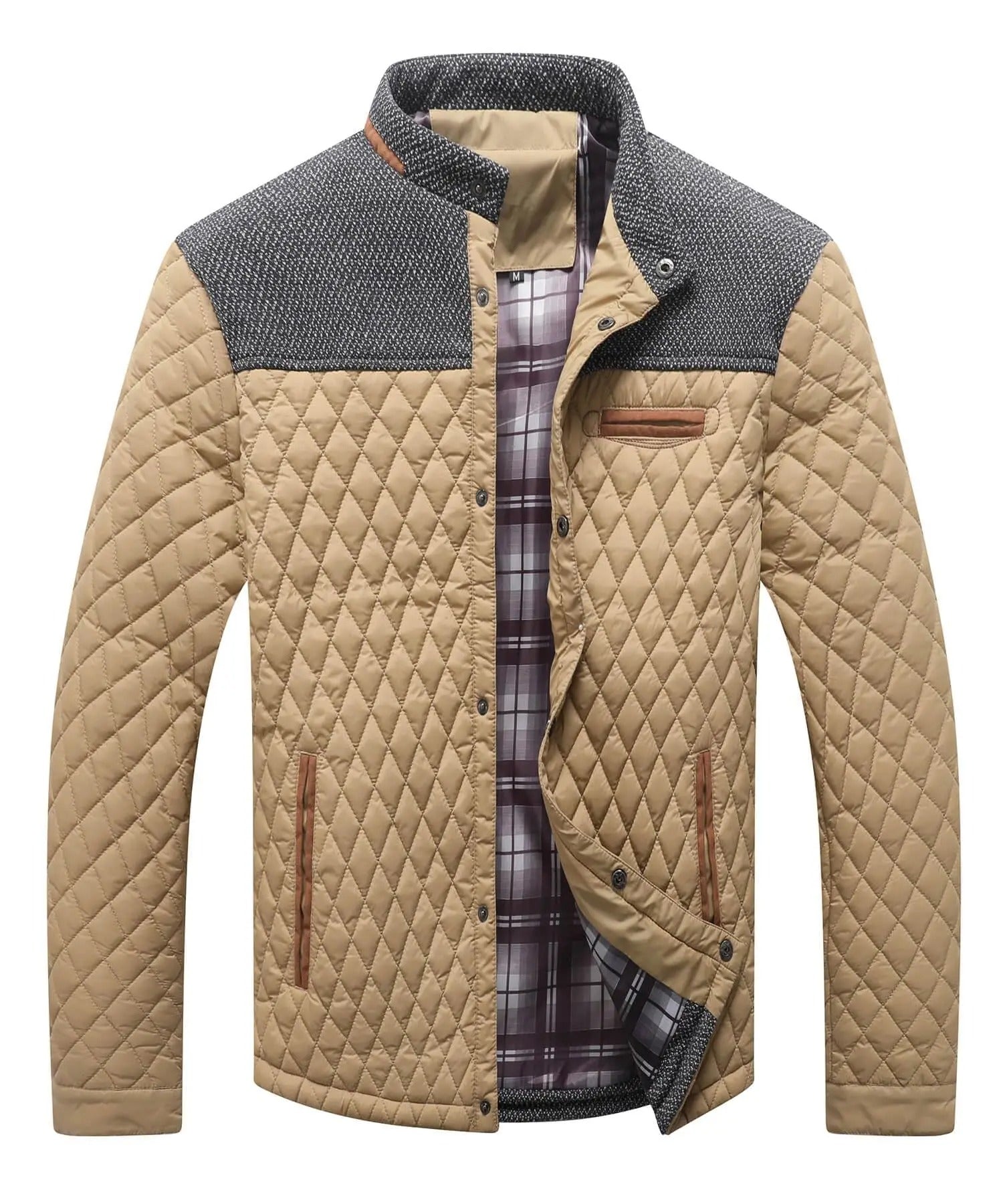CONOR™™ | Men's Diamond Quilted Padded Jacket
