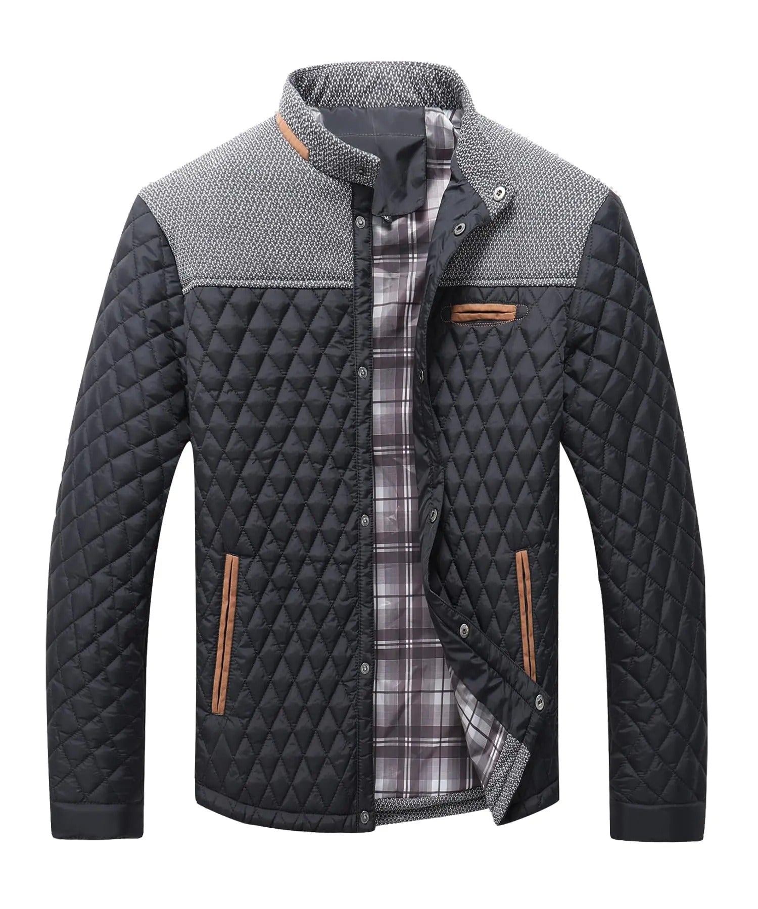 CONOR™™ | Men's Diamond Quilted Padded Jacket