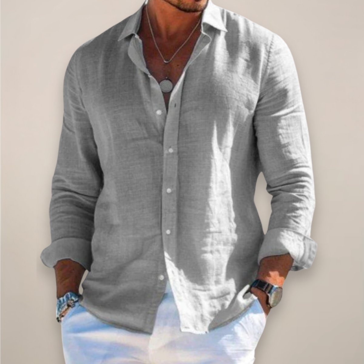 CONOR™™ | Men's Regular-Fit Button-Up