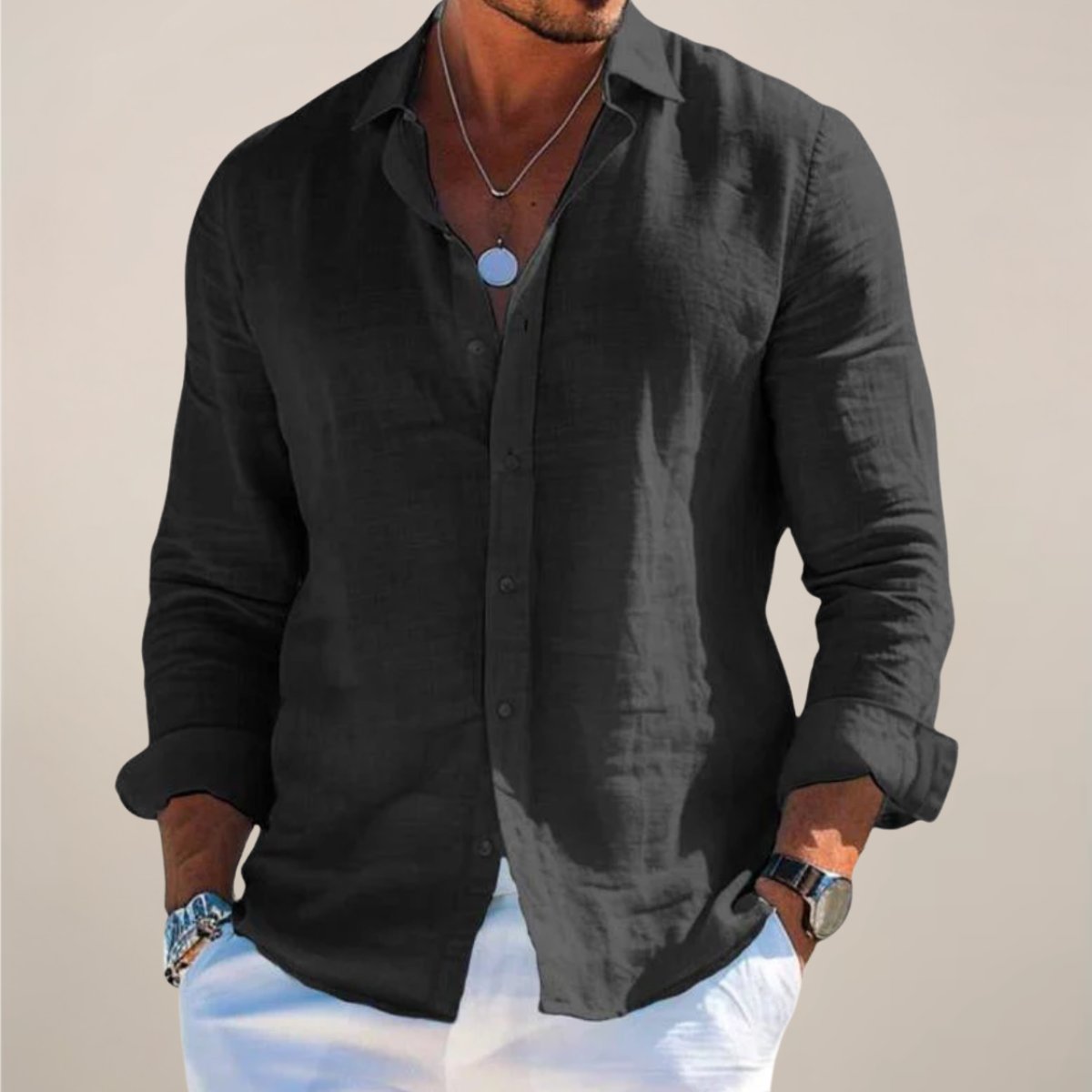 CONOR™™ | Men's Regular-Fit Button-Up
