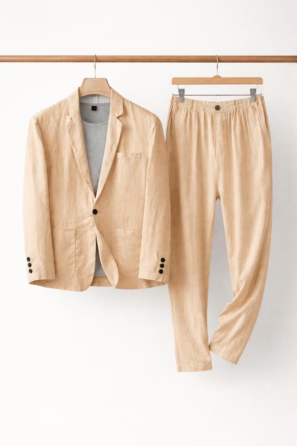 CONOR™™ | Men's Acetate-Linen Suit
