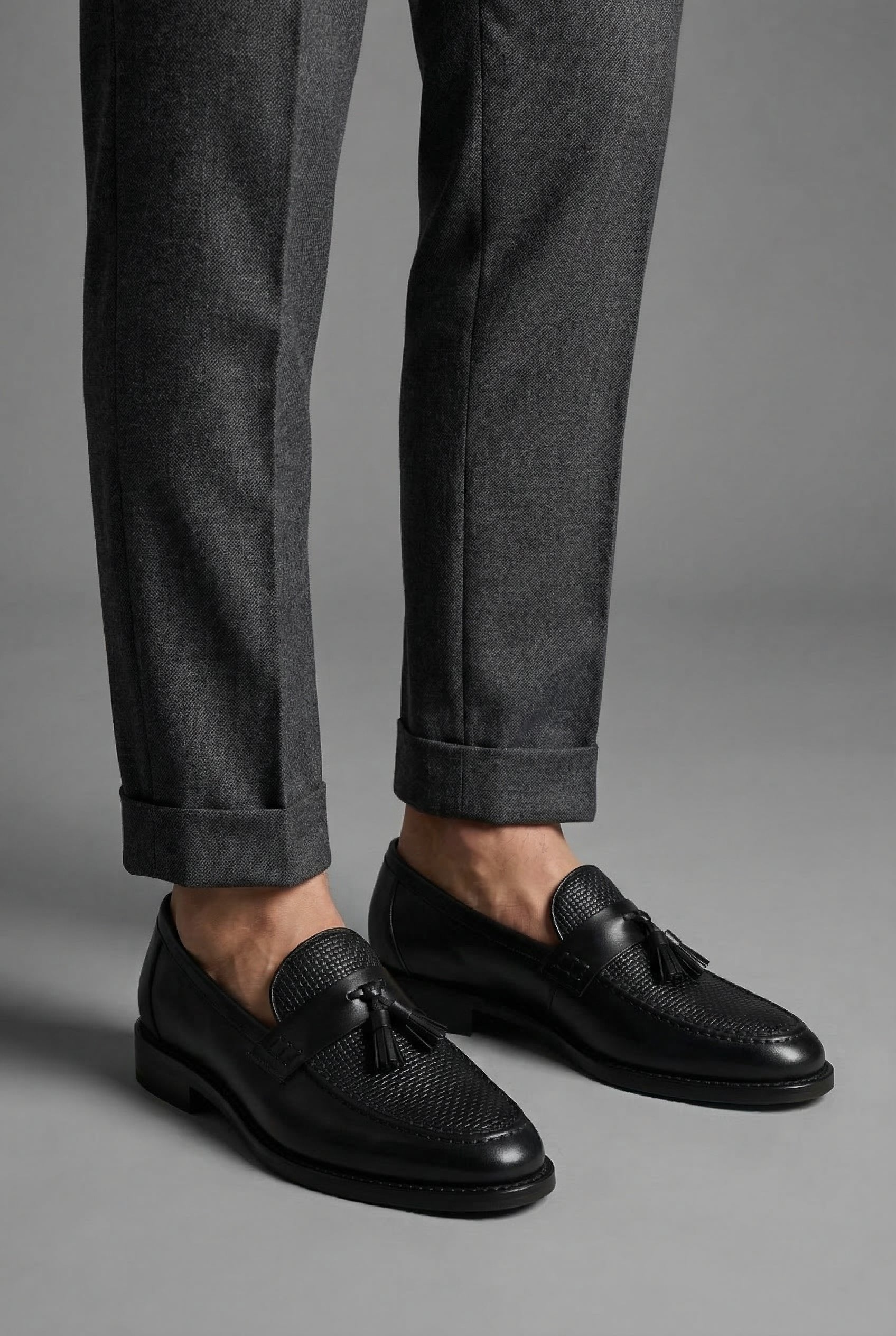 CONOR™™ | Men's Woven Tassel Loafers