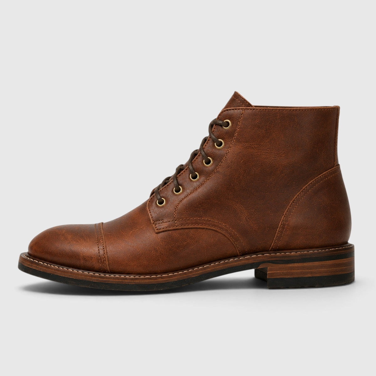 CONOR™ | Men's Leather Boots with Cushioned Insole