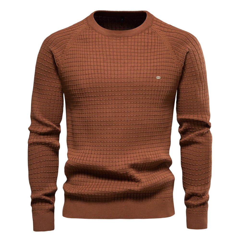 CONOR™ | Oliver Textured Long-Sleeve Winter Sweater