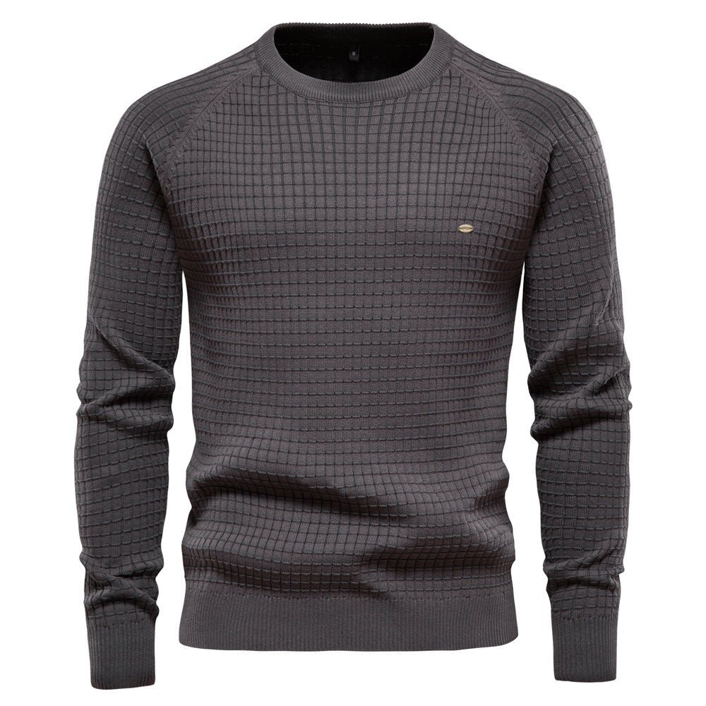 CONOR™ | Oliver Textured Long-Sleeve Winter Sweater