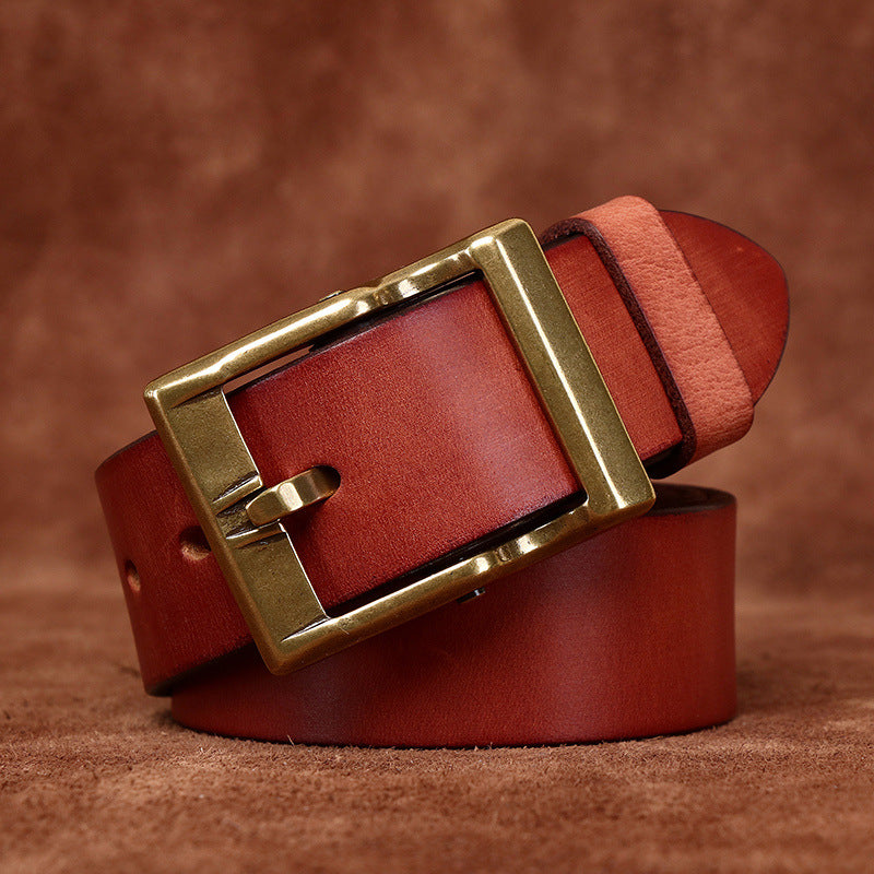 CONOR™ | Vintage Distressed Leather Belt