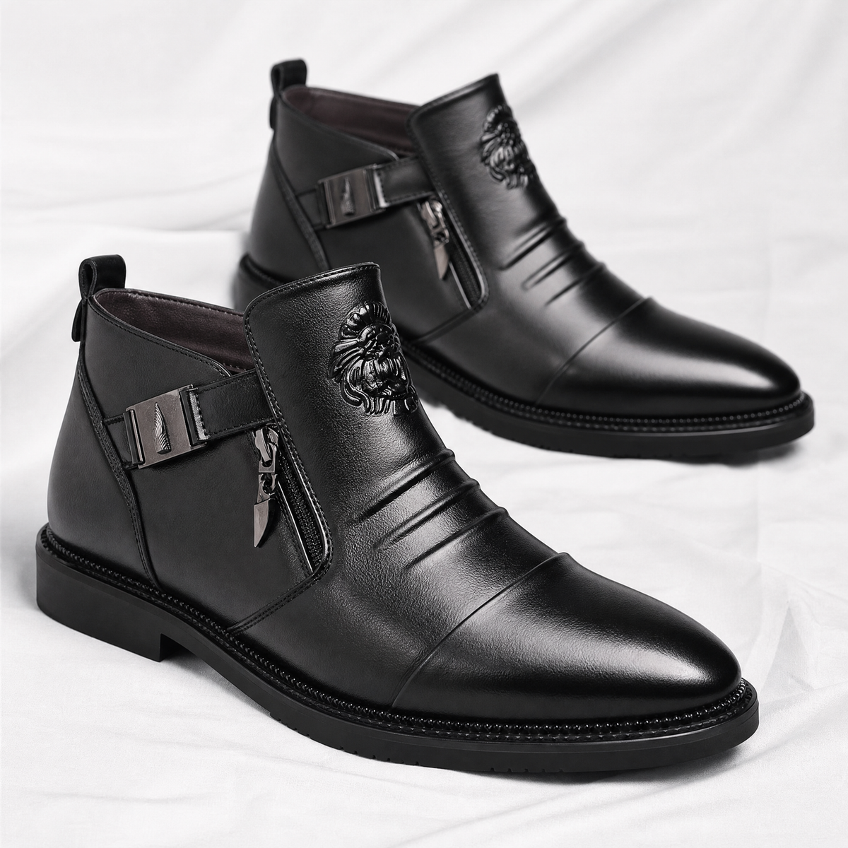 CONOR™ | Cristiano Leather Heritage Boots