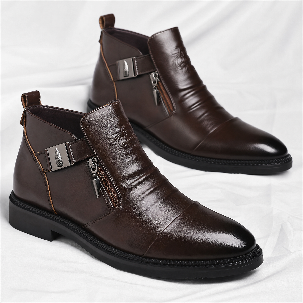 CONOR™ | Cristiano Leather Heritage Boots