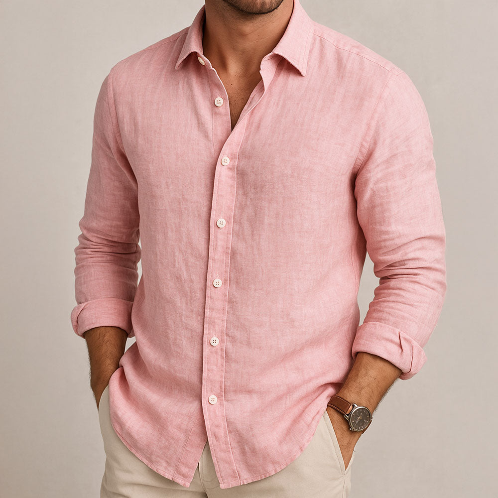 CONOR™ | ESSENTIAL LINEN SHIRT