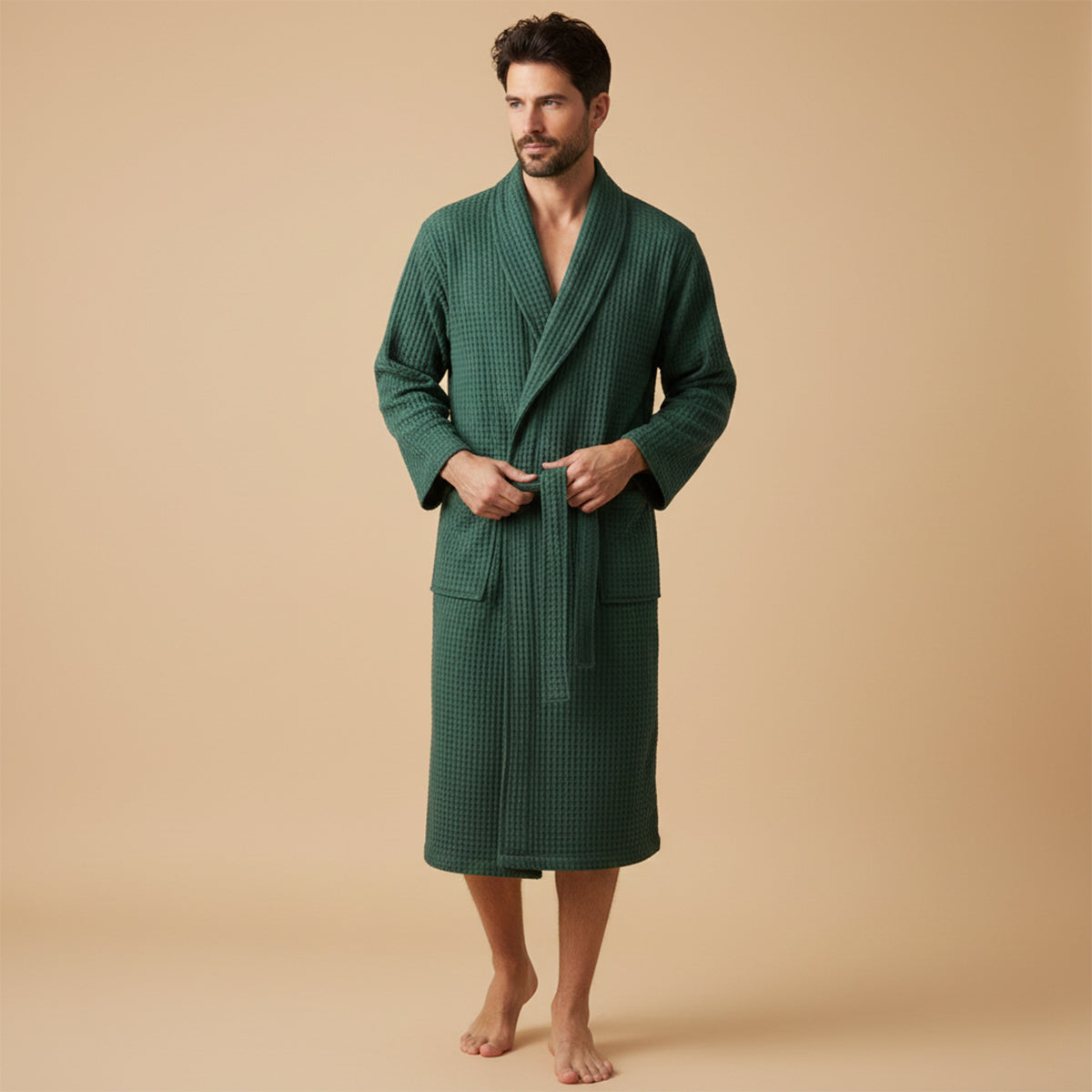 CONOR™ | Waffle Bathrobe