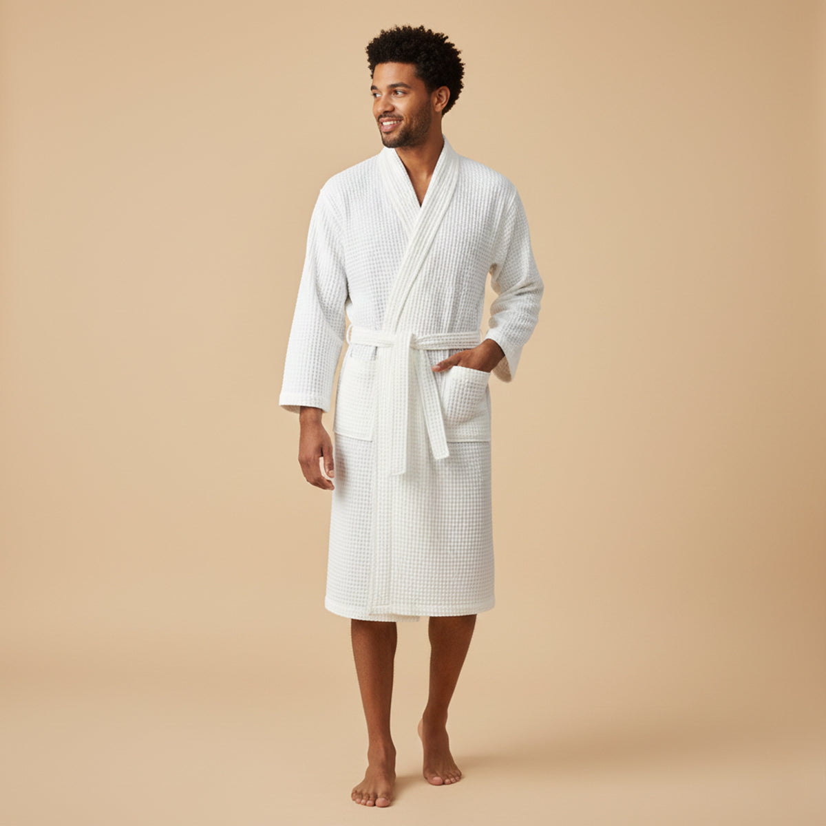 CONOR™ | Waffle Bathrobe