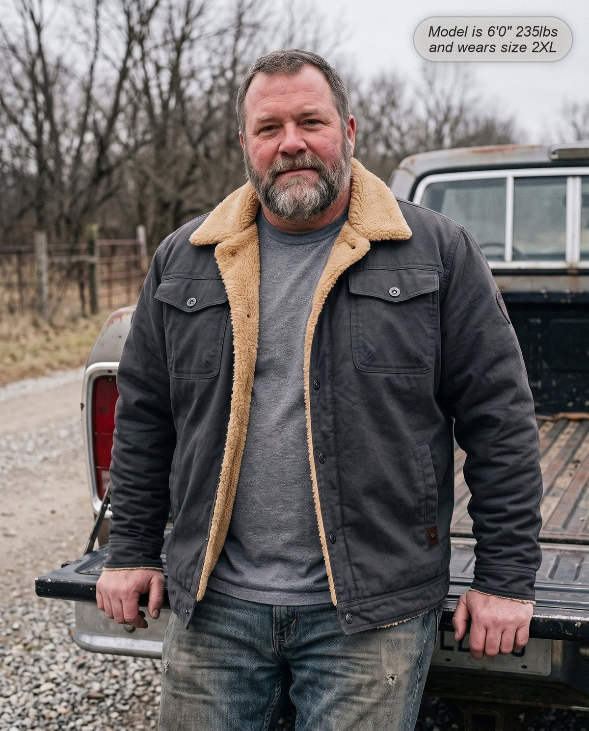 CONOR™ | Sentinel - Regular Fit Sherpa Jacket