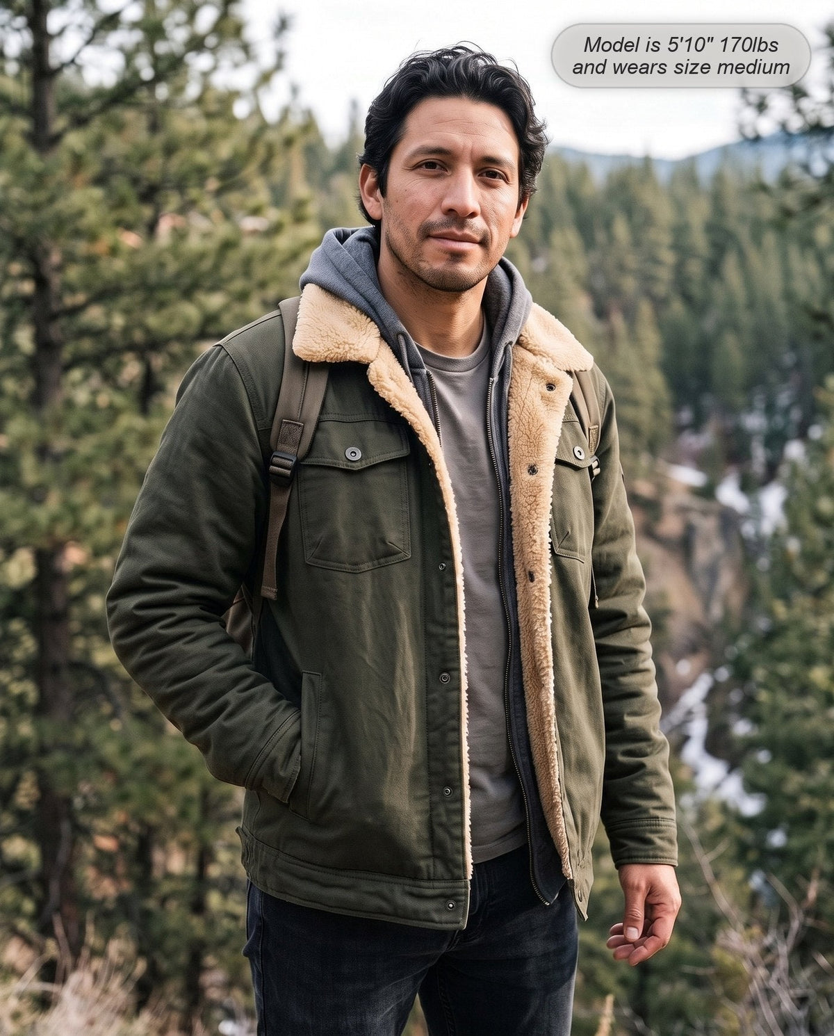 CONOR™ | Sentinel - Regular Fit Sherpa Jacket