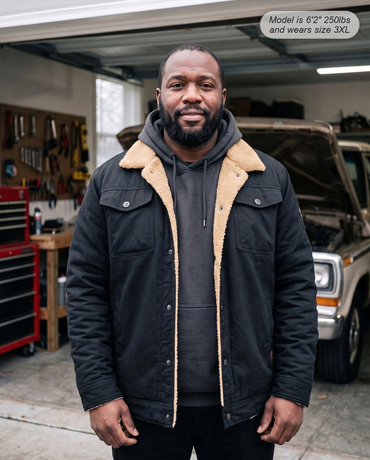 CONOR™ | Sentinel - Regular Fit Sherpa Jacket