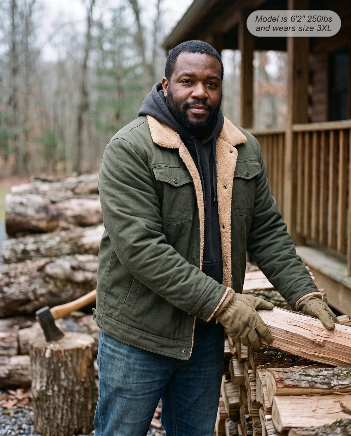 CONOR™ | Sentinel - Regular Fit Sherpa Jacket