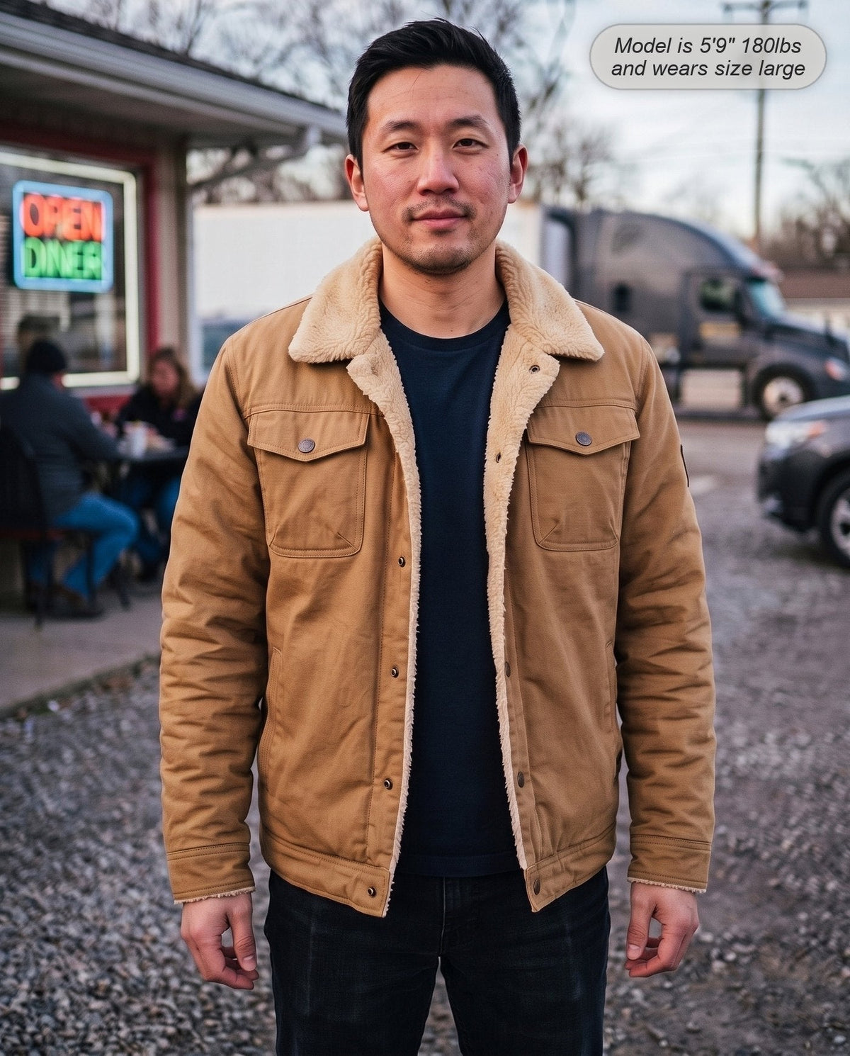 CONOR™ | Sentinel - Regular Fit Sherpa Jacket