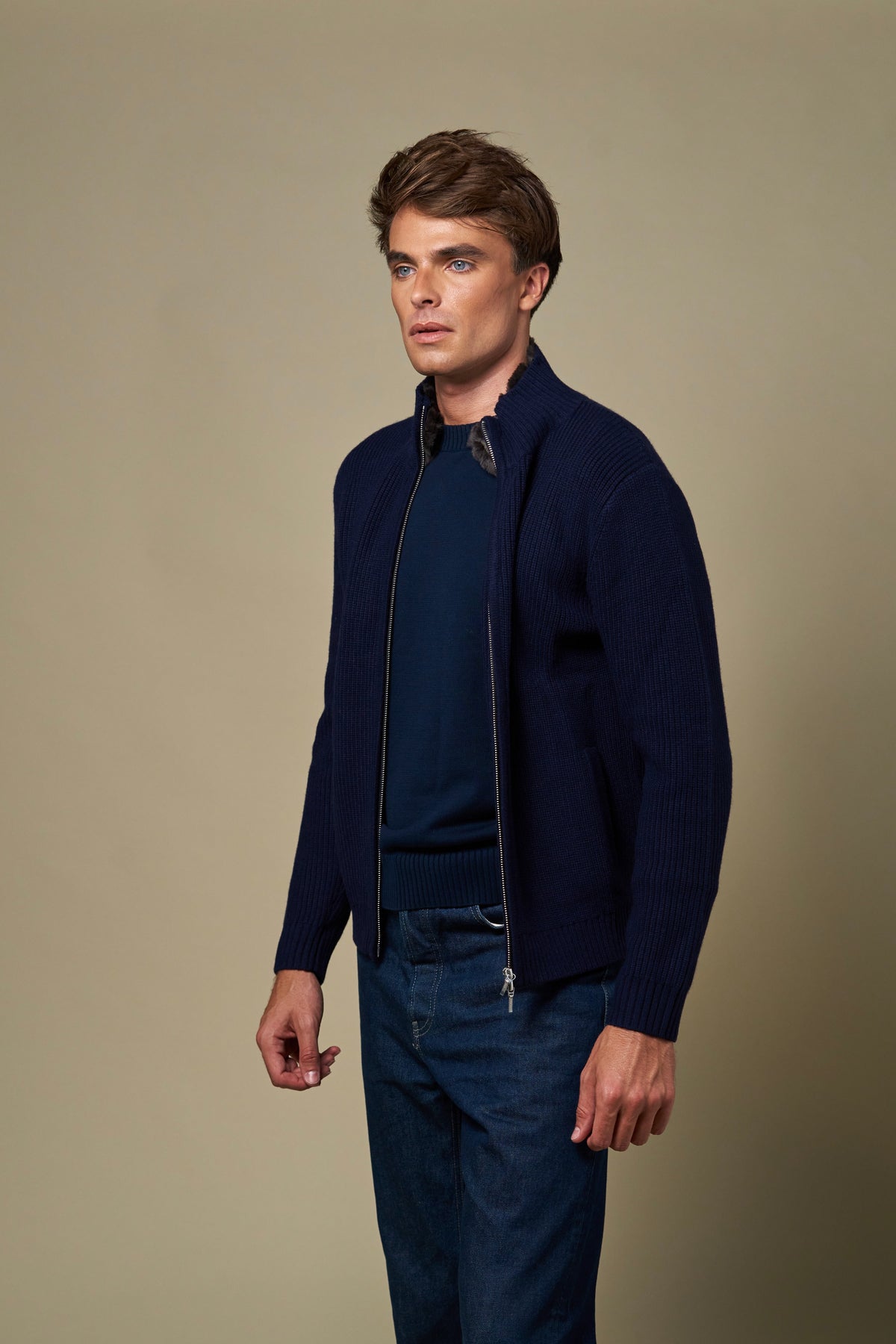CONOR™ | Genuine Fur Collar Blouson