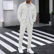 CONOR™™ | Men's Waffle-Knit Textured Set
