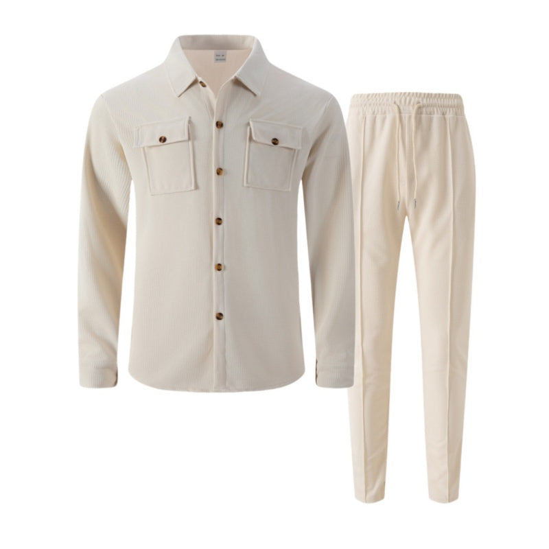 CONOR™™ | Men's Waffle-Knit Textured Set