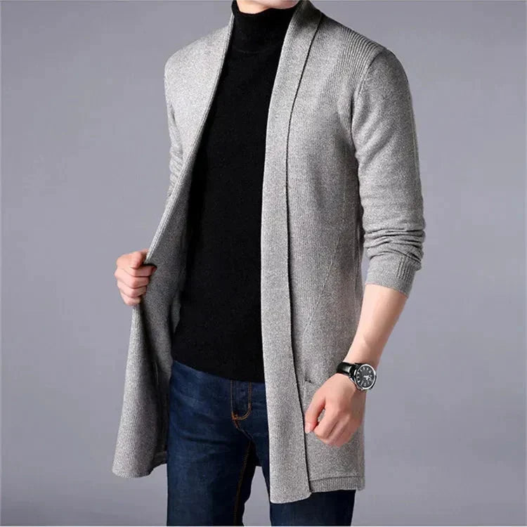 CONOR™ | Men’s Long Knit Cardigan