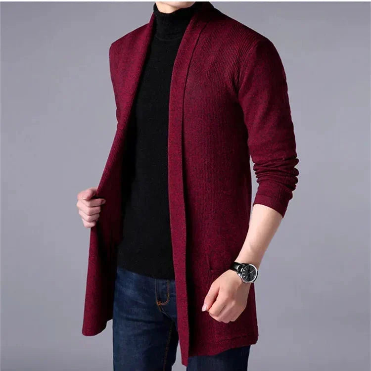 CONOR™ | Men’s Long Knit Cardigan