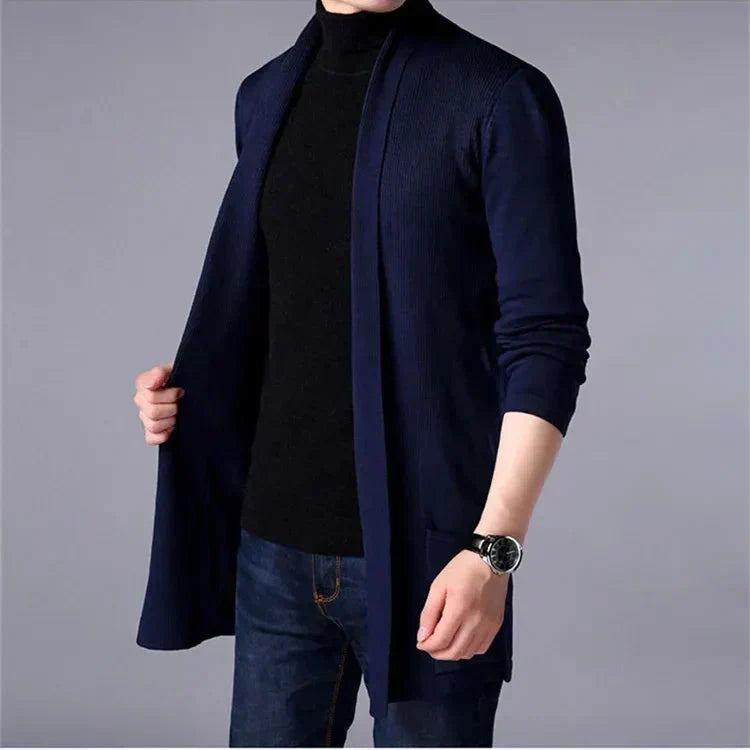 CONOR™ | Men’s Long Knit Cardigan