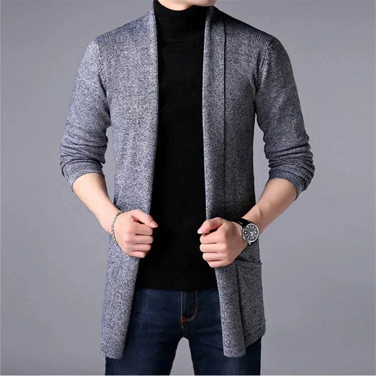 CONOR™ | Men’s Long Knit Cardigan