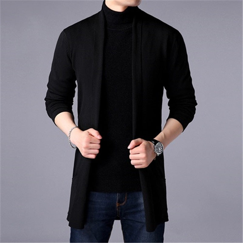 CONOR™ | Men’s Long Knit Cardigan