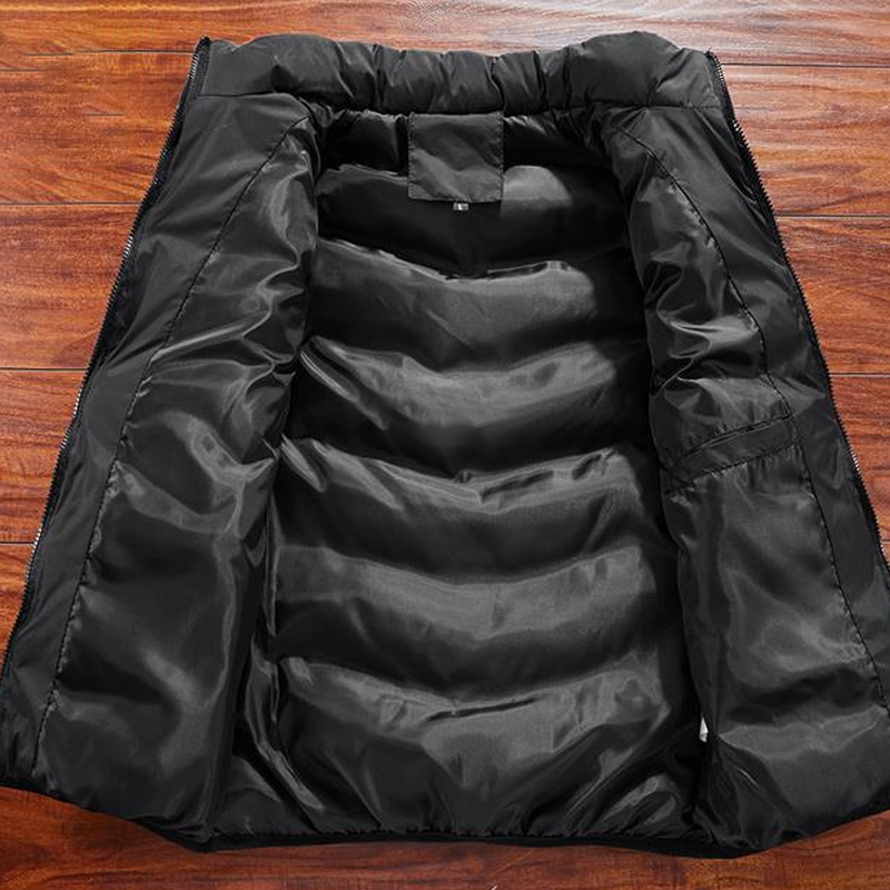 CONOR™ | Men's quilted vest with stand-up collar