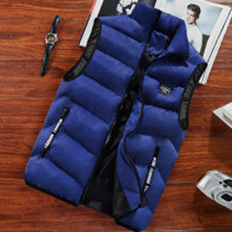 CONOR™ | Men's quilted vest with stand-up collar