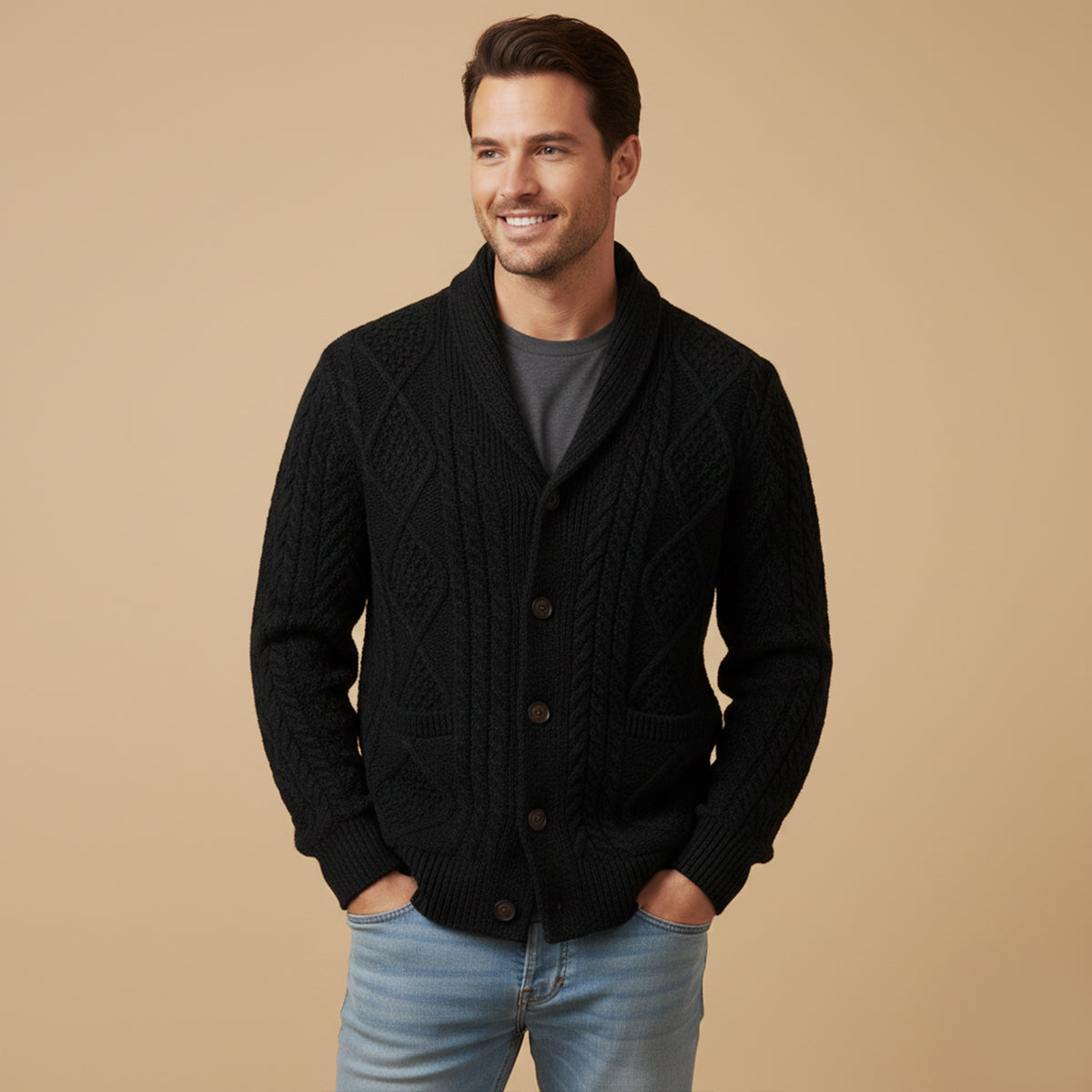 CONOR™™ | Button-Front Cardigan