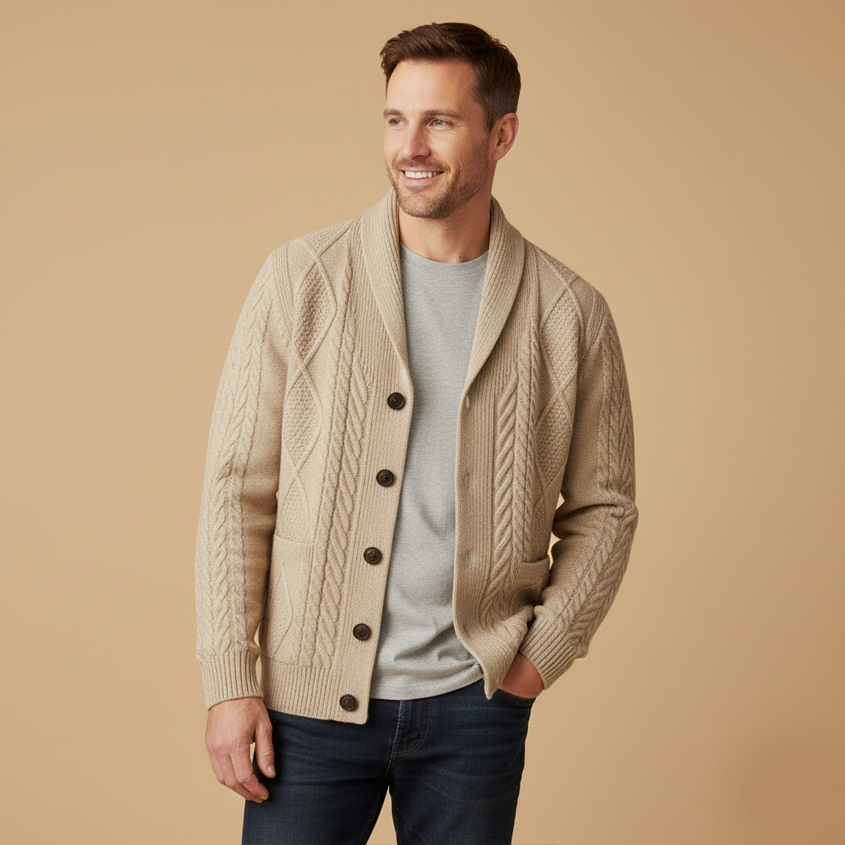 CONOR™™ | Button-Front Cardigan