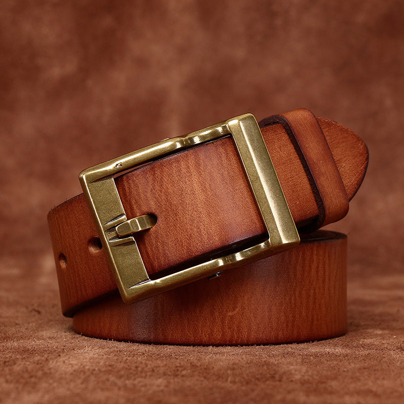 CONOR™ | Vintage Distressed Leather Belt