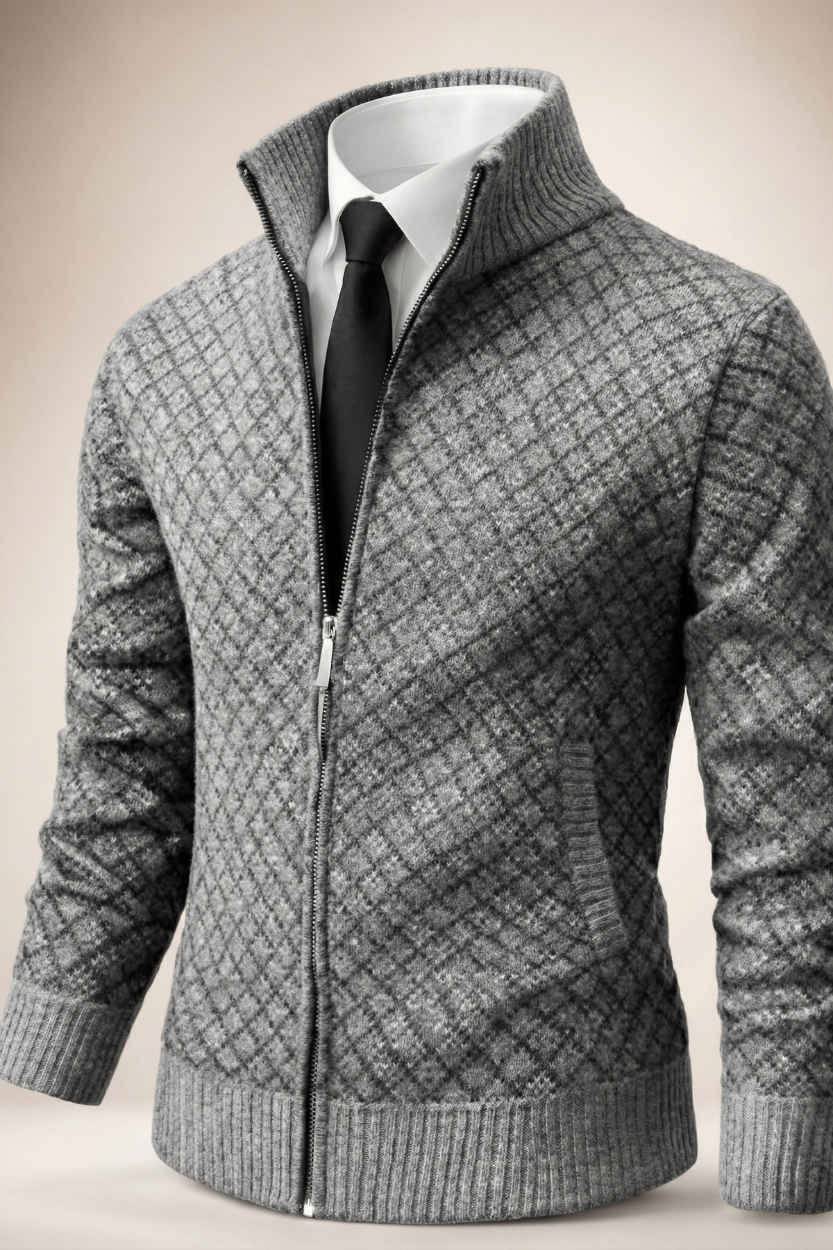 CONOR™ | Men's Zip-Up Cardigan
