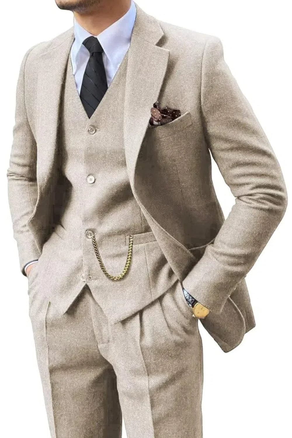 CONOR™ | HERRINGBONE SUIT