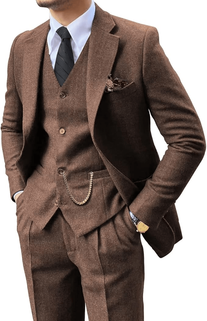 CONOR™ | HERRINGBONE SUIT