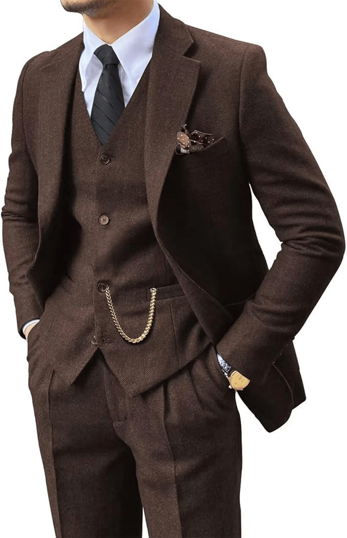CONOR™ | HERRINGBONE SUIT