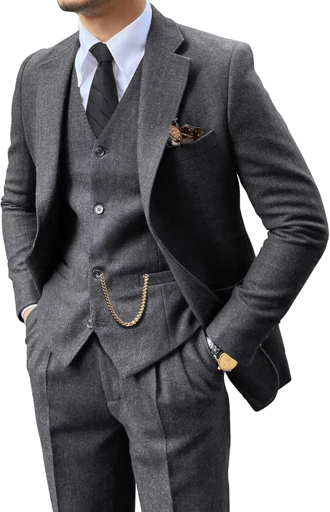 CONOR™ | HERRINGBONE SUIT