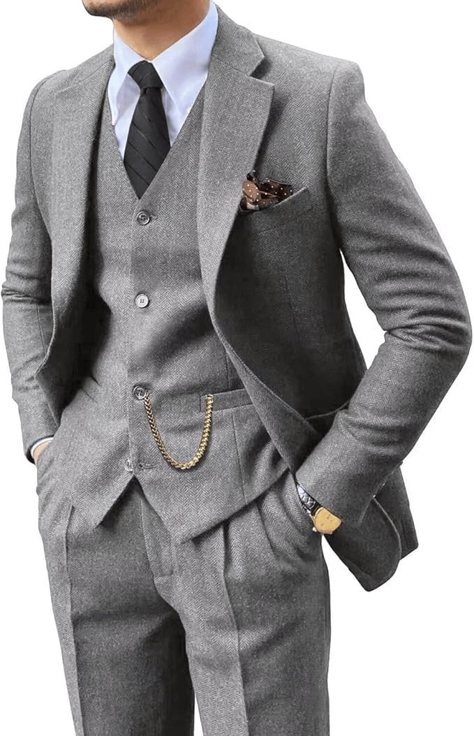 CONOR™ | HERRINGBONE SUIT