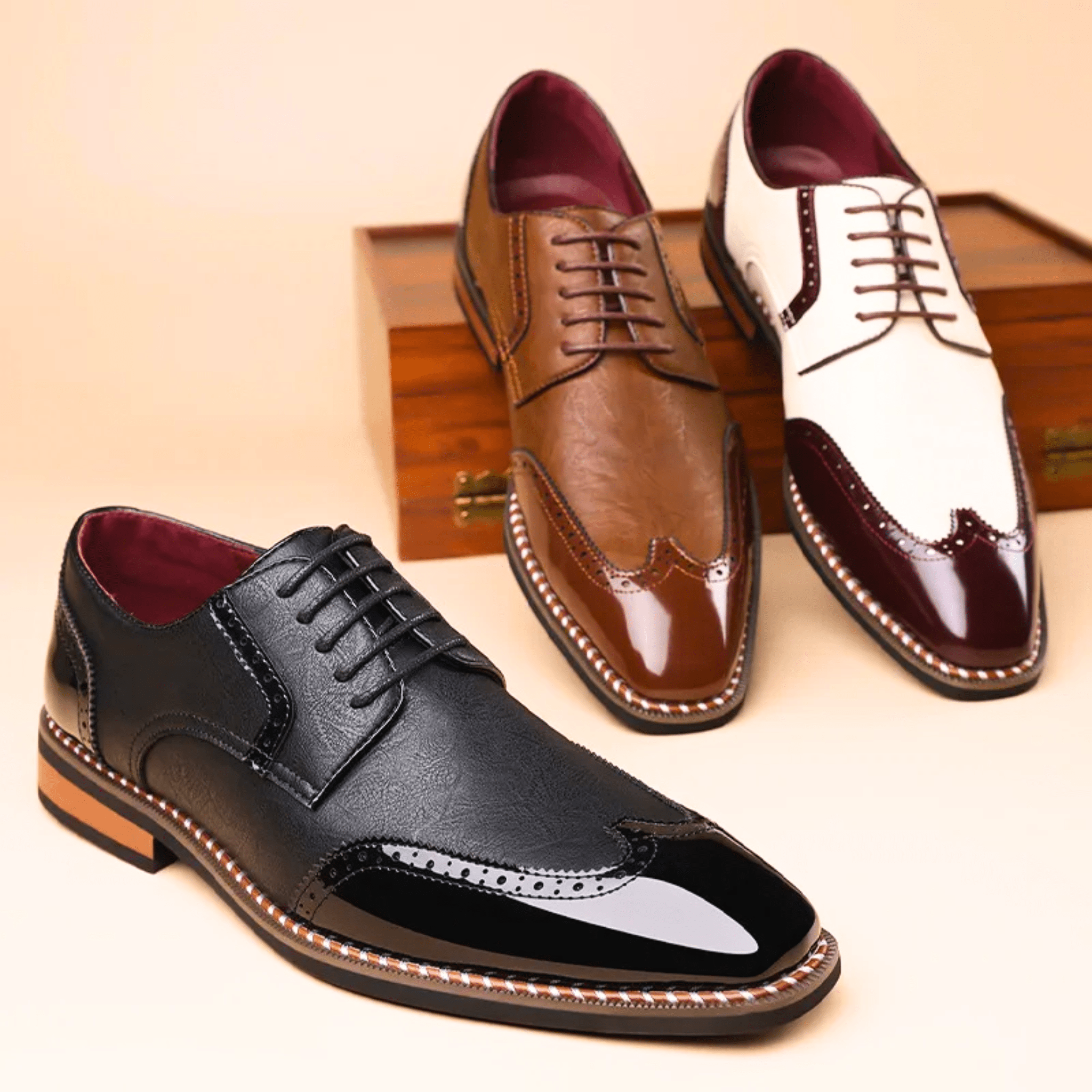 CONOR™ | BICOLORED SHOES