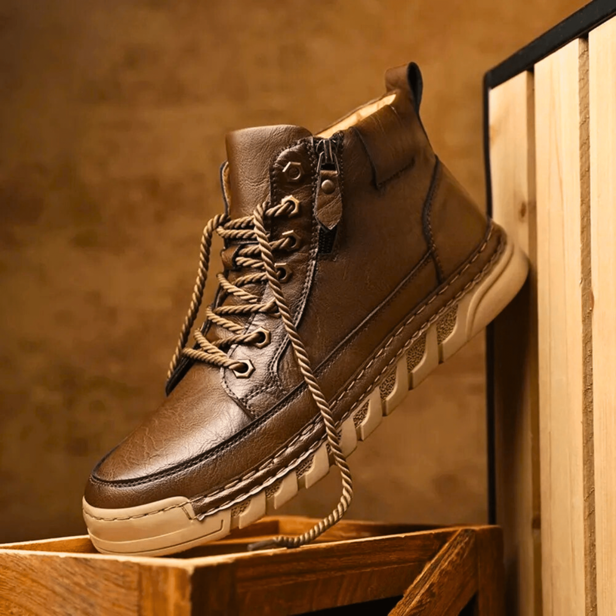 CONOR™ | LEATHER BOOTS