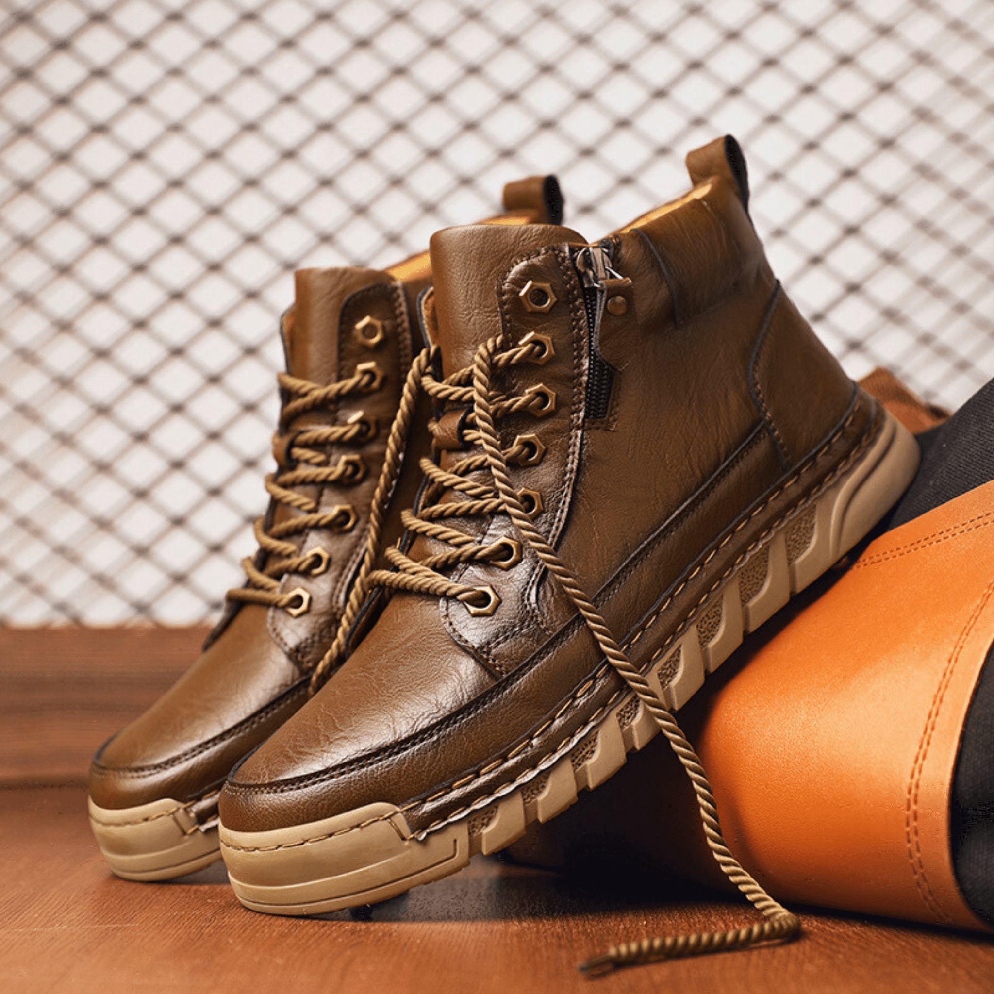 CONOR™ | LEATHER BOOTS