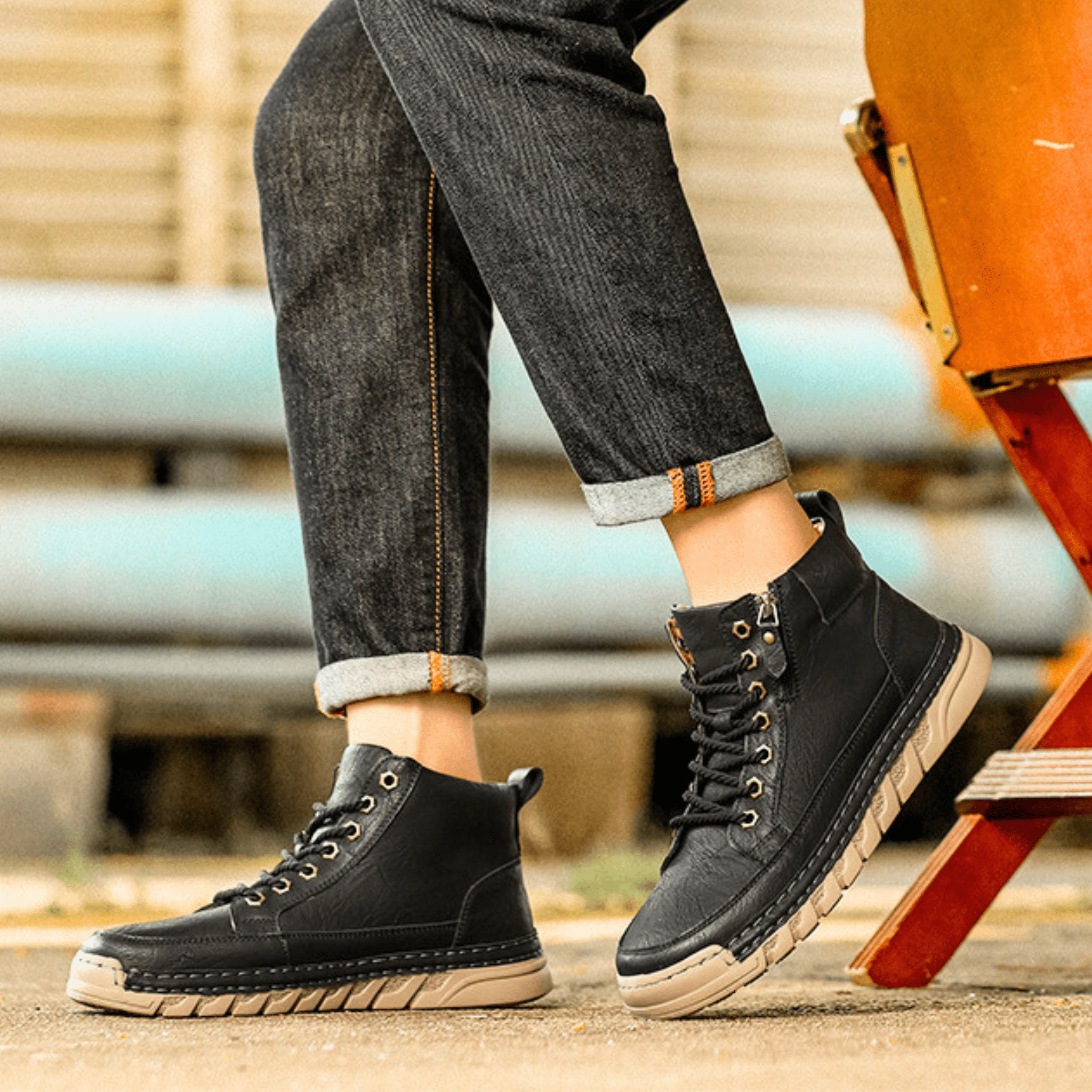 CONOR™ | LEATHER BOOTS