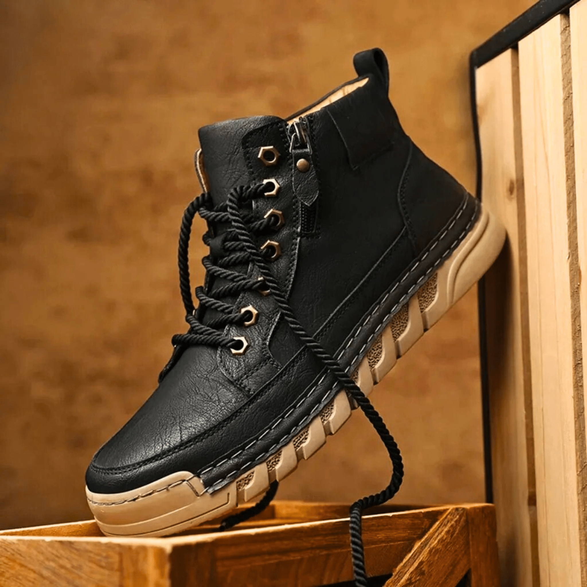 CONOR™ | LEATHER BOOTS