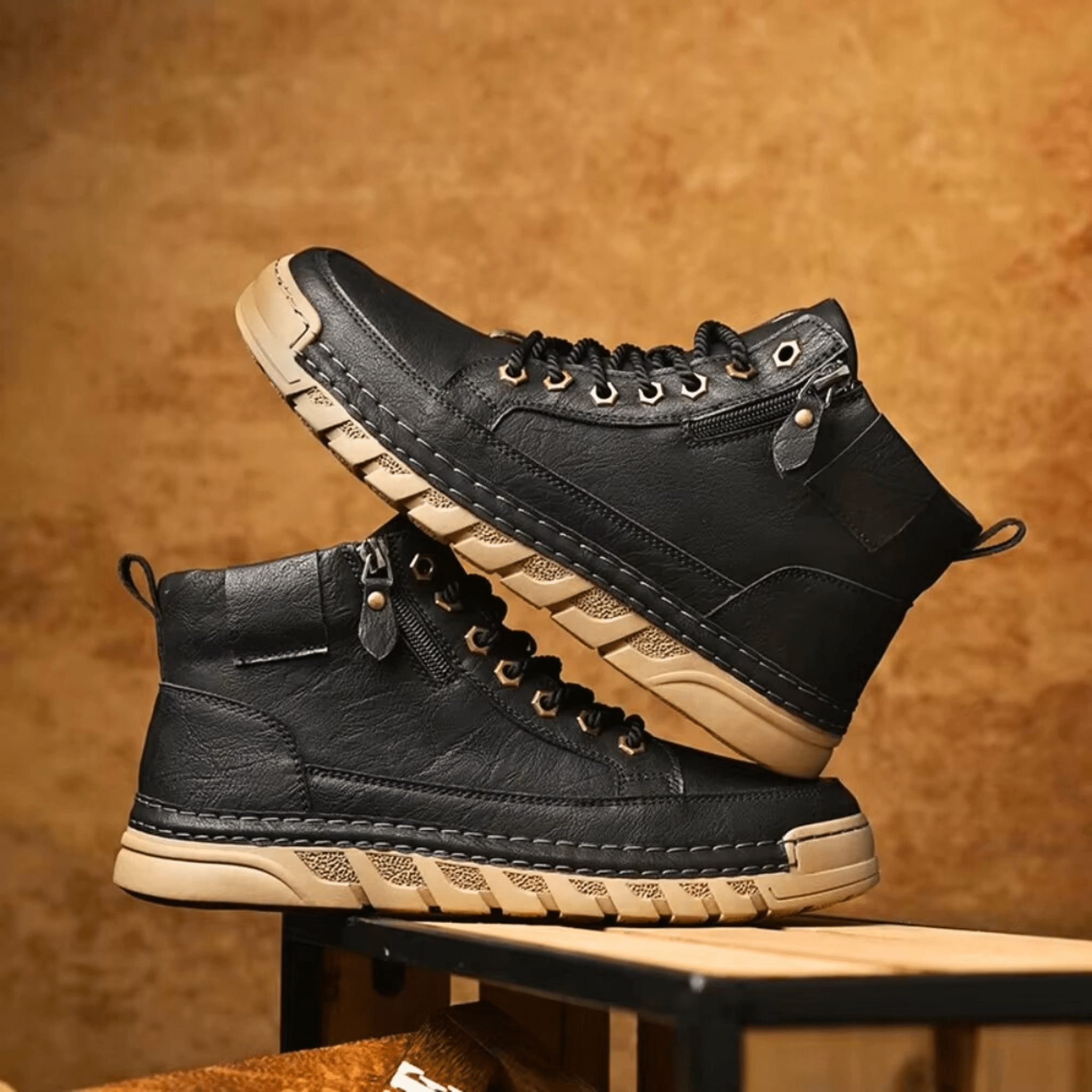 CONOR™ | LEATHER BOOTS