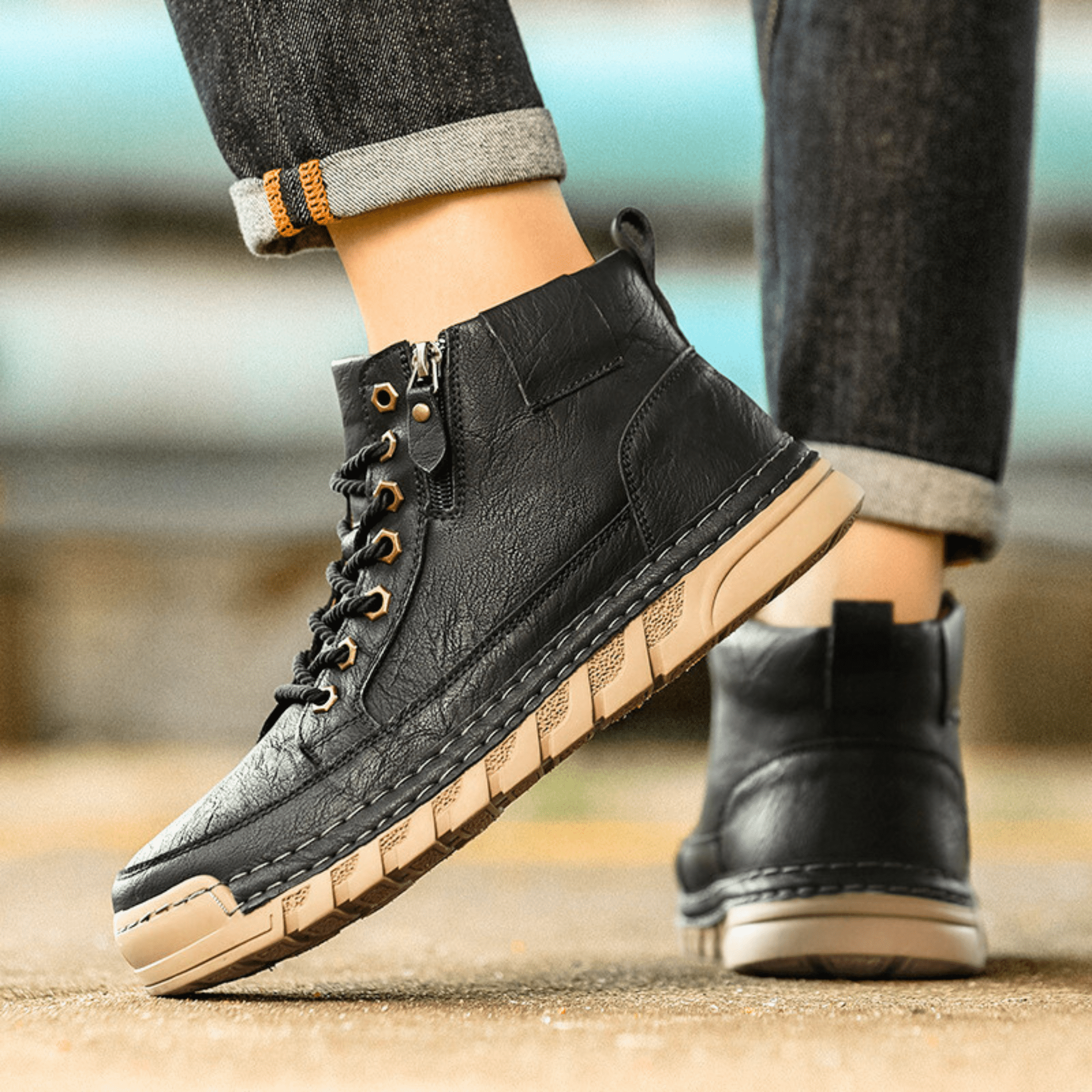 CONOR™ | LEATHER BOOTS